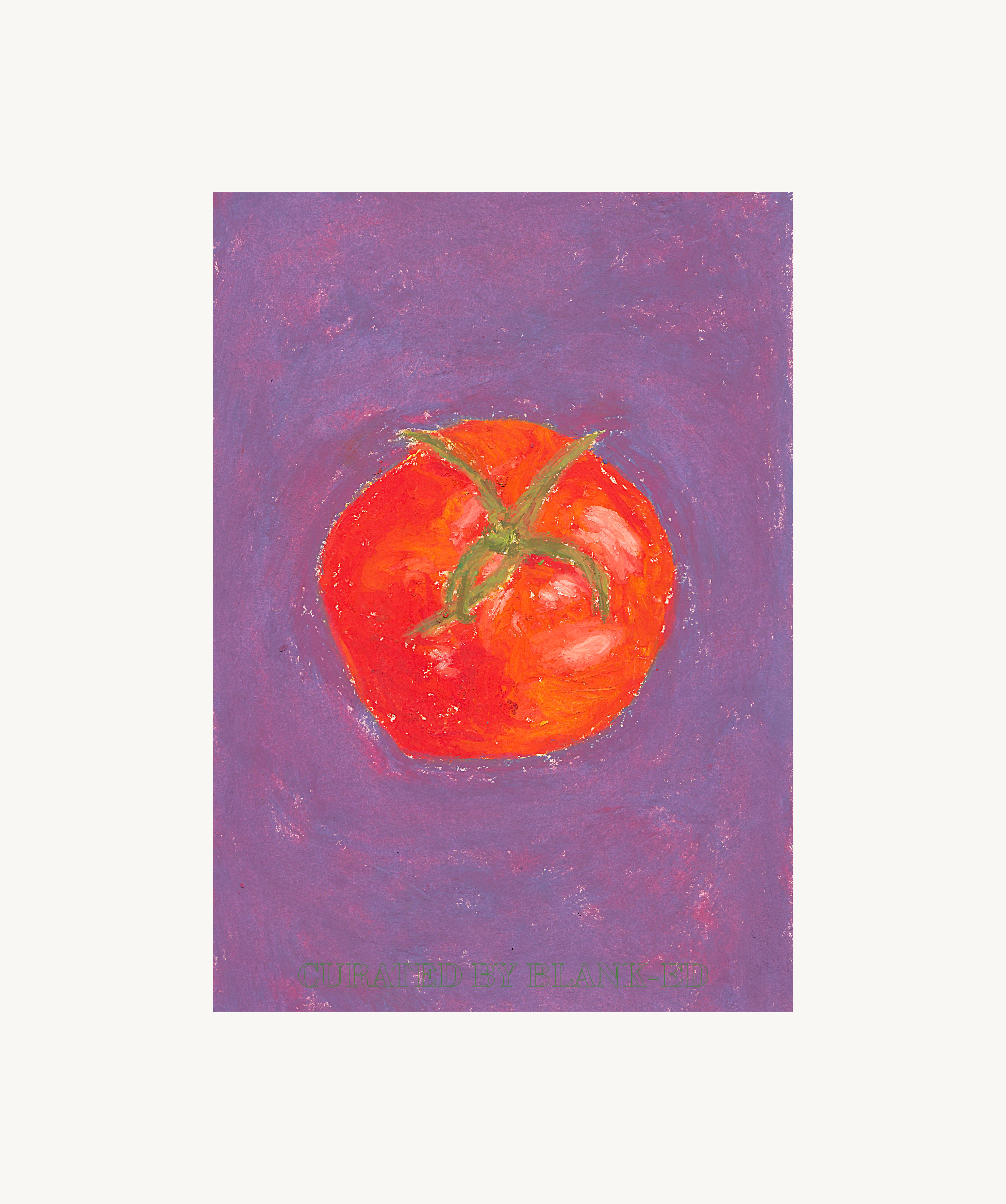 Tomato Art Print by Tee-ell