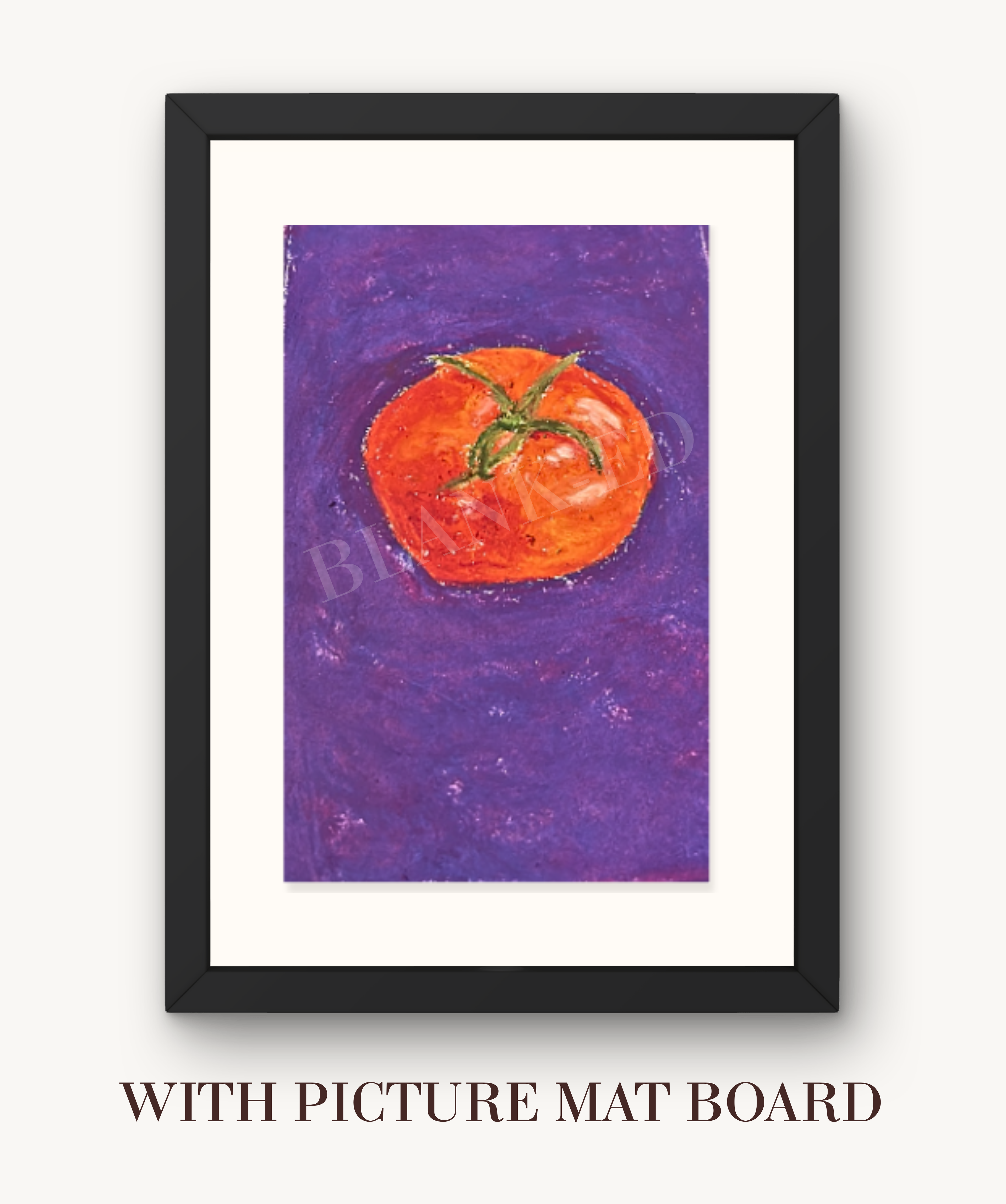 Tomato Art Print by Tee-ell