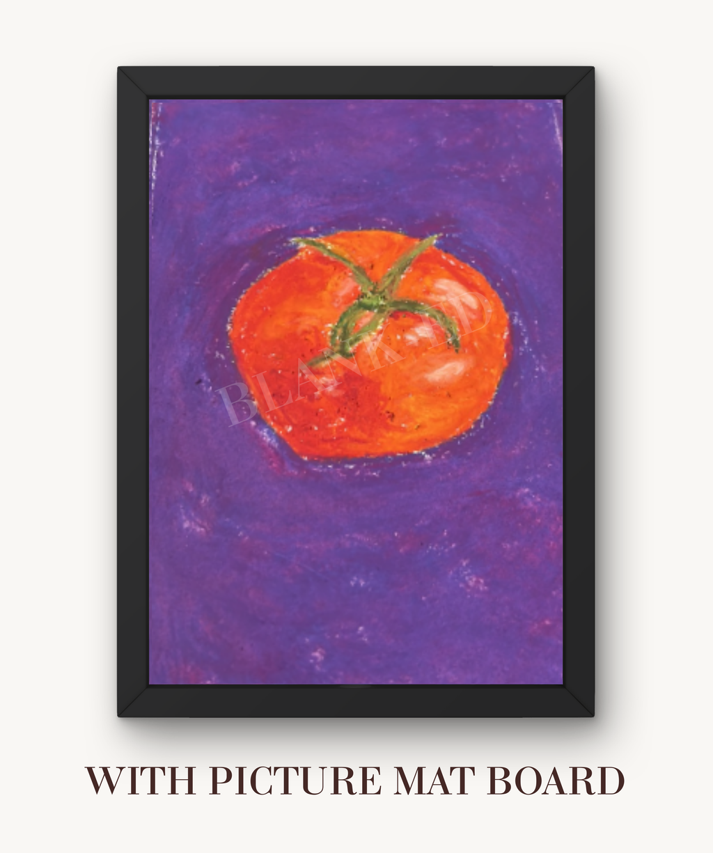 Tomato Art Print by Tee-ell