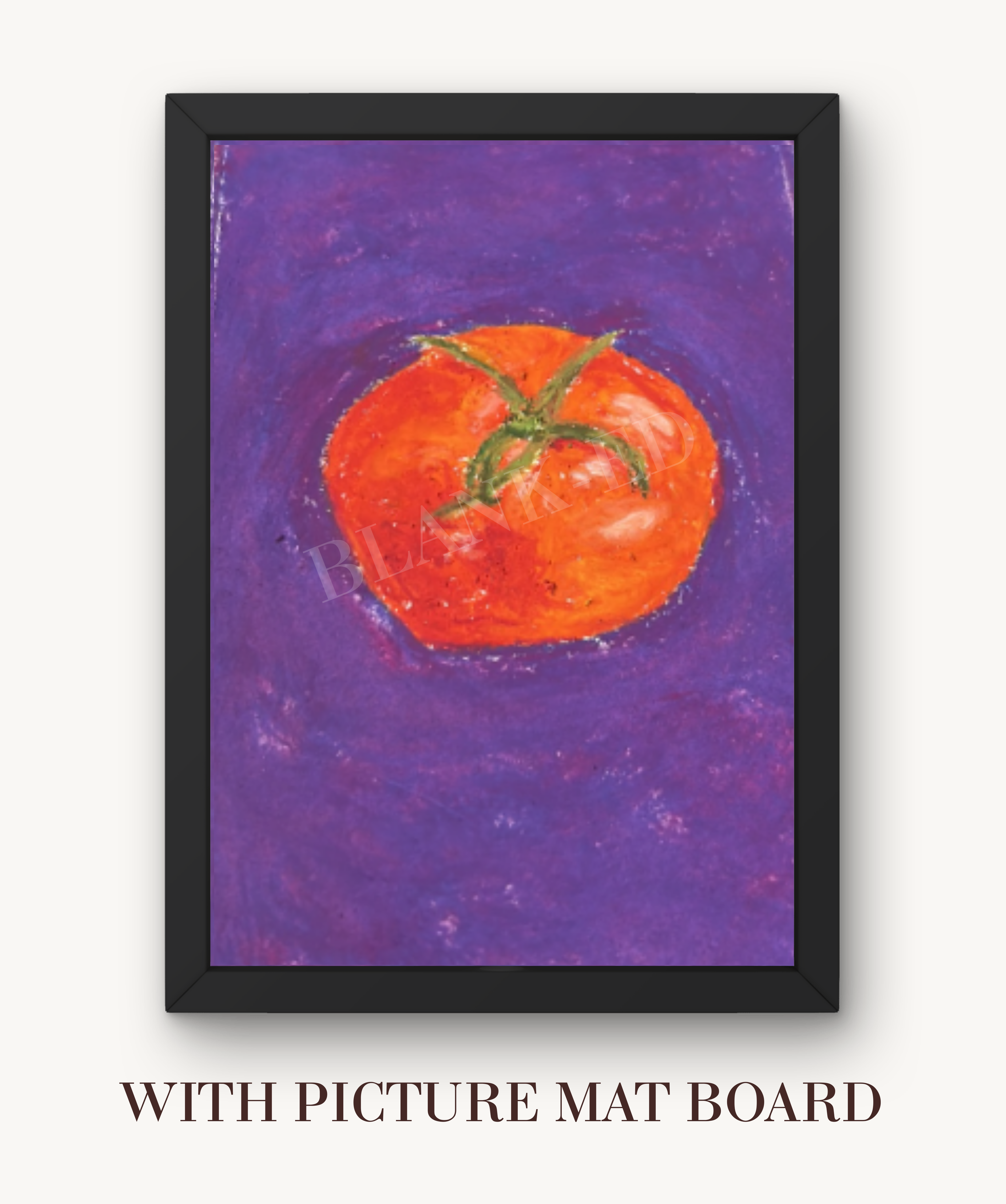 Tomato Art Print by Tee-ell