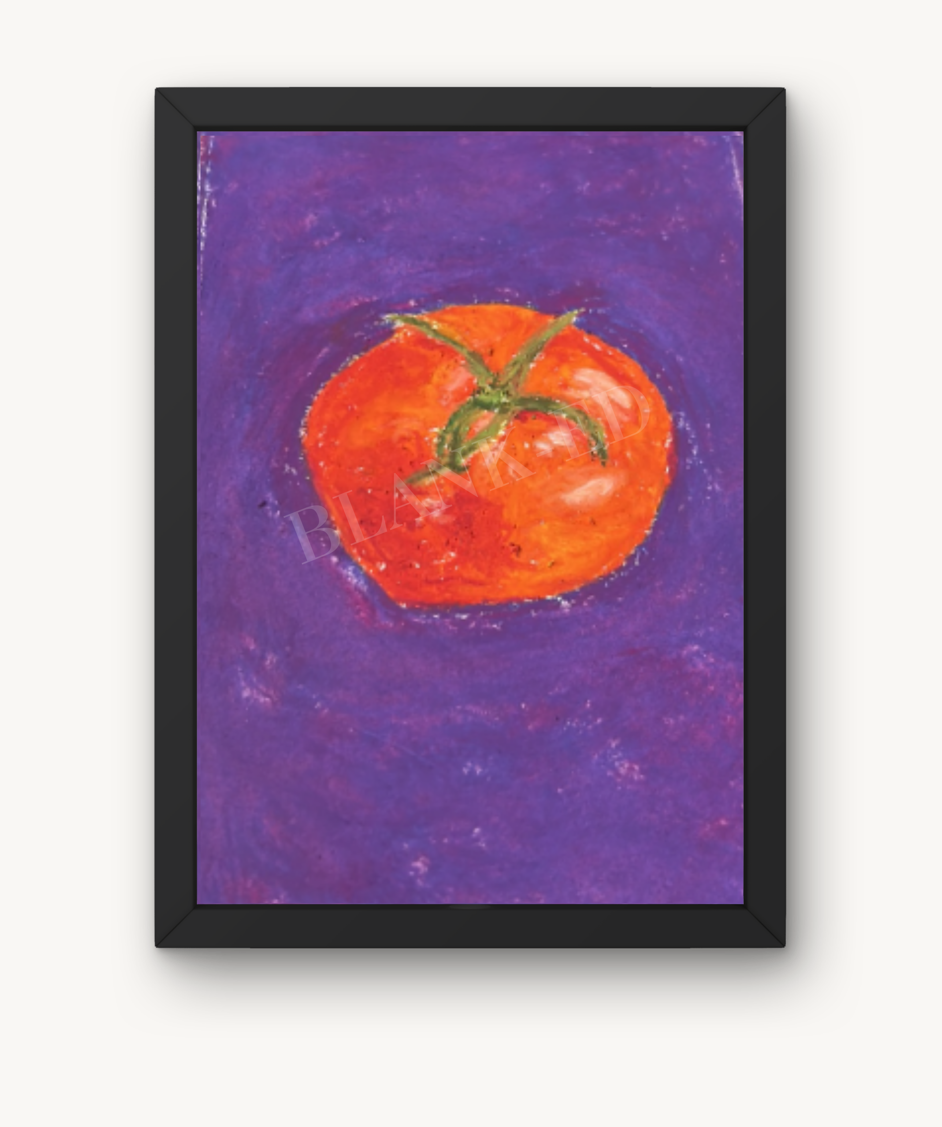 Tomato Art Print by Tee-ell